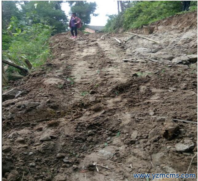 自己坚持修通到家的公路、守住承包土地长远生计饭碗